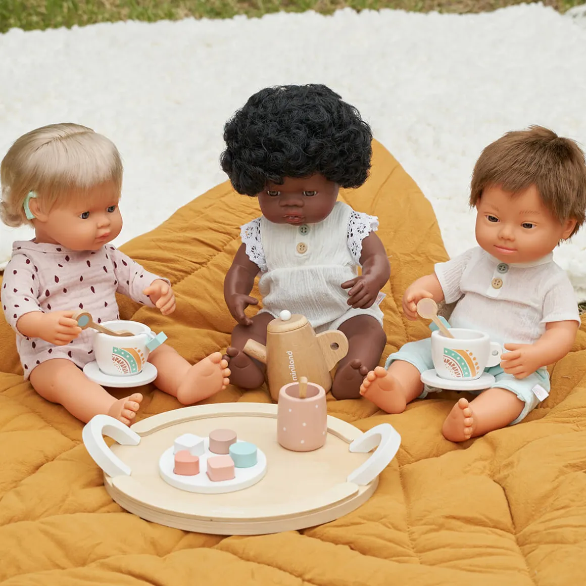 Brown Haired Boy With Down Syndrome (38cm Caucasian) by Miniland