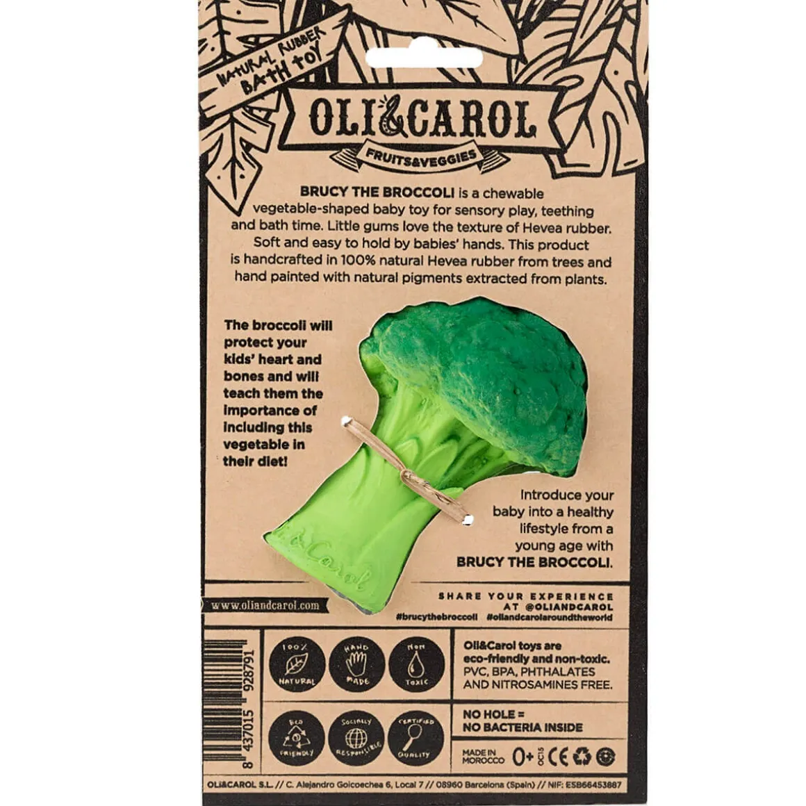 Brucy The Broccoli by Oli & Carol