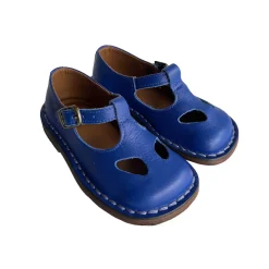 Bruno Cut Out Sandals in Lobelia Blue by PèPè