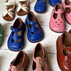 Bruno Cut Out Sandals in Lobelia Blue by PèPè