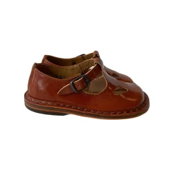 Bruno Cut Out Sandals in Vachetta Lux Cuoio by PèPè