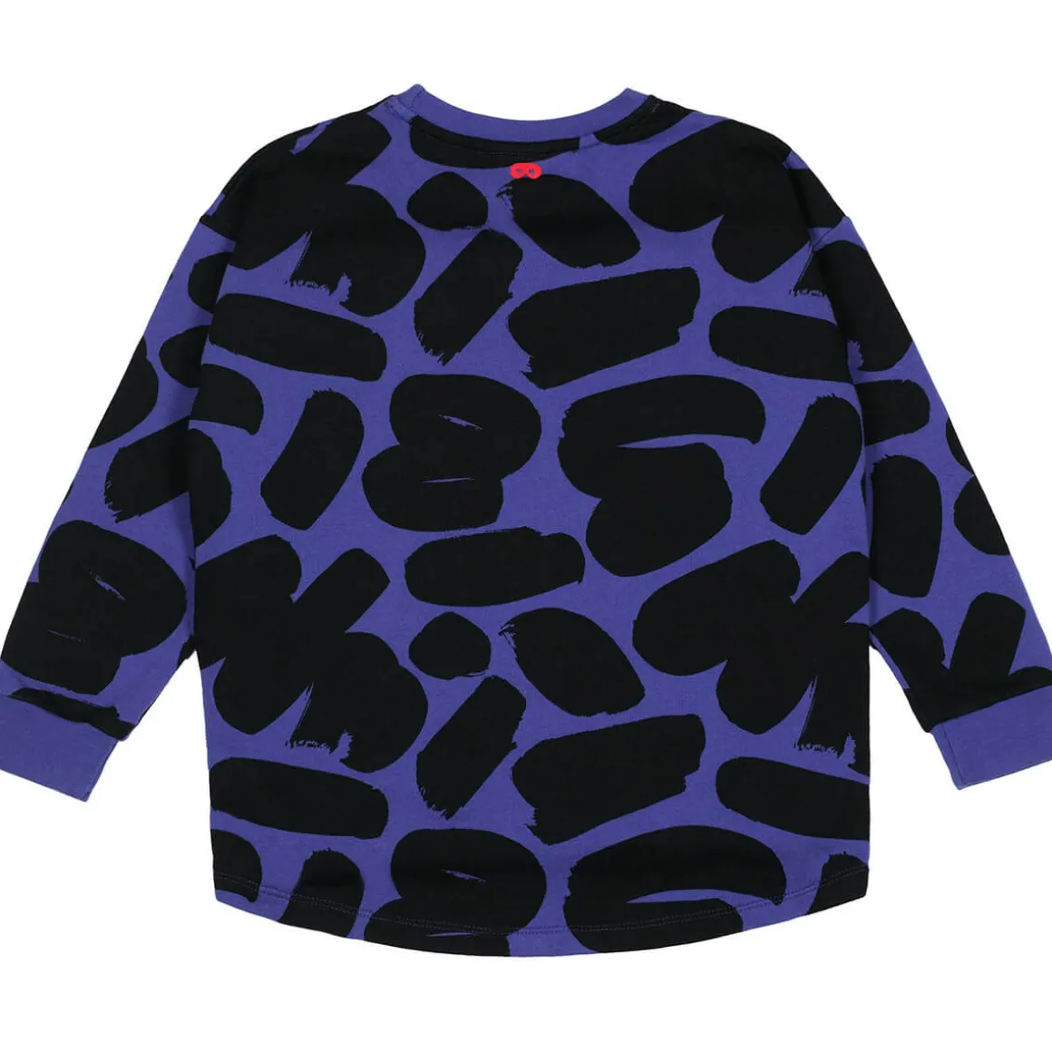 Brushstrokes Relaxed Fit Sweatshirt in Blue by Beau Loves - Last One In Stock - 4-5 Years