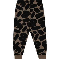 Brushstrokes Sweatpants in Brown by Beau Loves