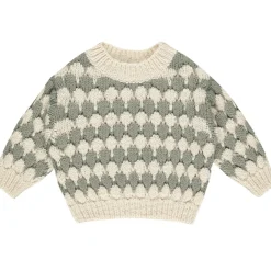 Bubble Knit Sweater in Laurel by Rylee & Cru - Last Ones In Stock - 4-7 Years