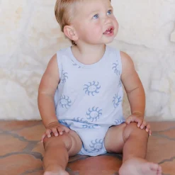 Bubble Onesie in Suns by Rylee & Cru