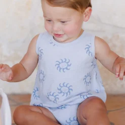 Bubble Onesie in Suns by Rylee & Cru