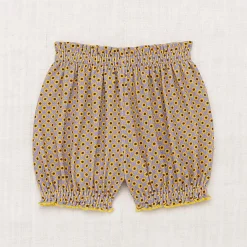 Bubble Short in Pewter Flower Dot by Misha & Puff - Last One In Stock - 8 Years