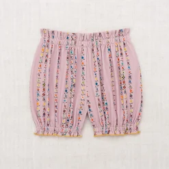 Bubble Short in Plum Petal Little Botanica by Misha & Puff