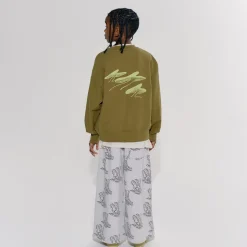 Bubble Sweatshirt in Tapenade by Main Story