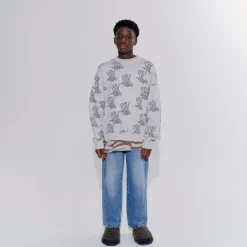 Bubble Sweatshirt in Wind Chime by Main Story