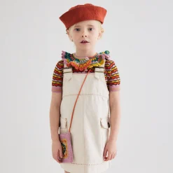 Buckle Jumper Dress in Gesso by Misha & Puff