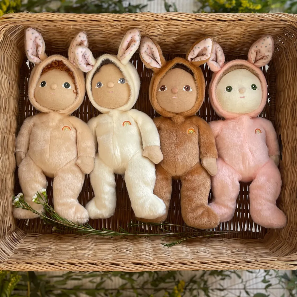 Bucky Bunny Dinky Dinkums Doll by Olli Ella