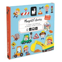 Building Site Magneti Stories by Janod