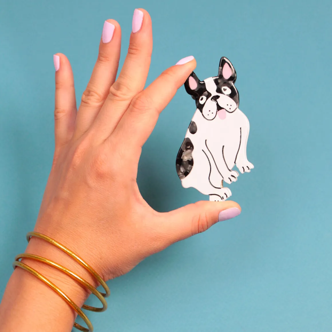 Bulldog Hair Claw by Coucou Suzette