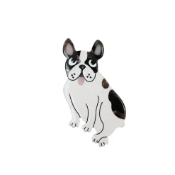 Bulldog Hair Clip by Coucou Suzette