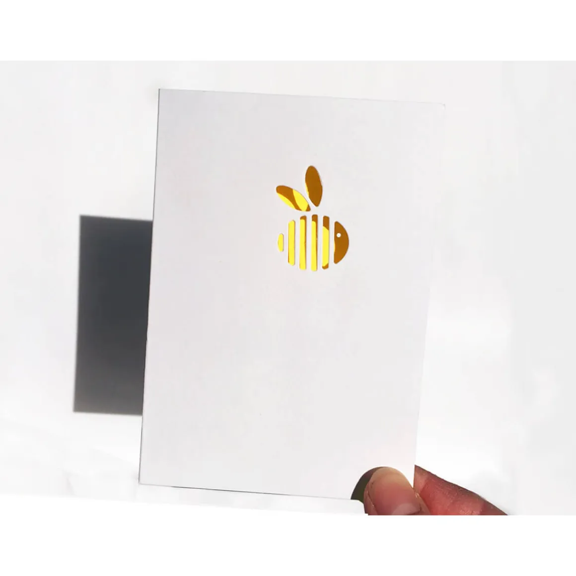 Bumblebee Greetings Card by Cut&Make