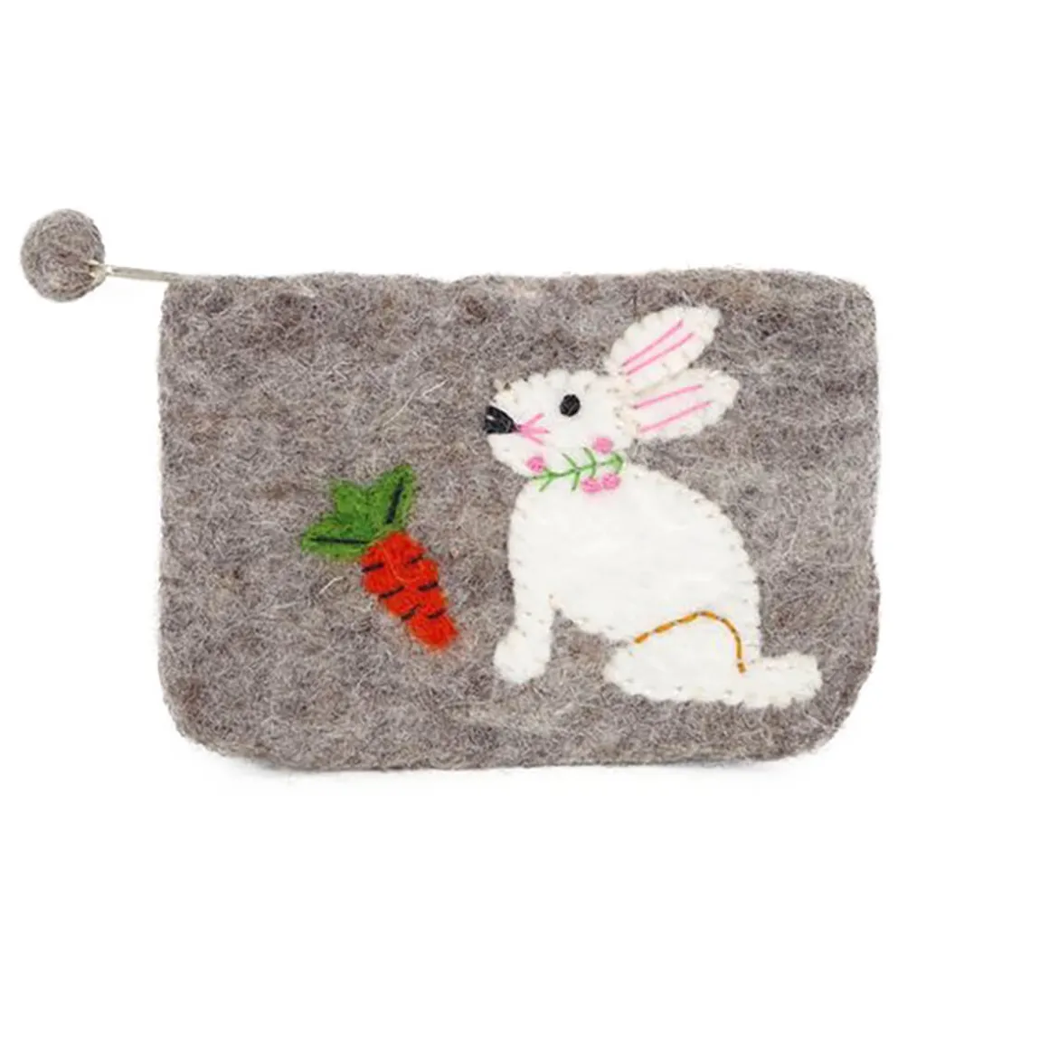 Bunny Felted Purse by Amica