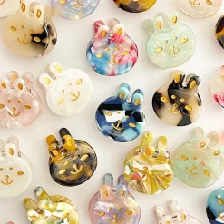 Bunny Mini Hair Claw in Various Colours by Hello Sakura