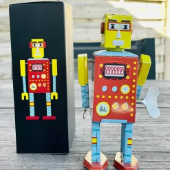 Buzz Bot Wind Up Tin Robot (Limited Edition) by Mr & Mrs Tin
