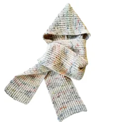 Bwelog Hooded Scarf in Jewel Speckle by Mabli