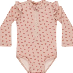 Byron Rashguard One Piece in Hearts by Quincy Mae