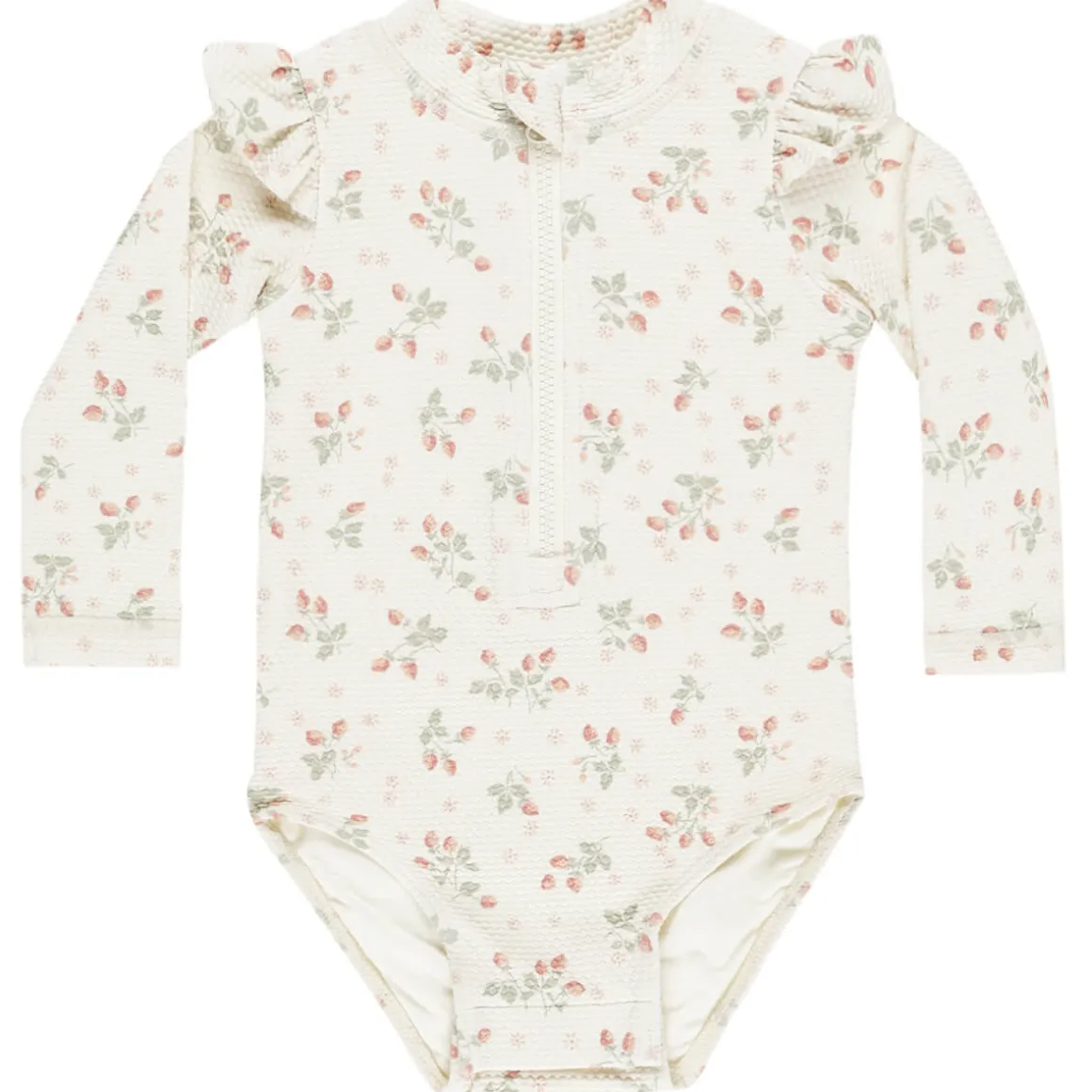Byron Rashguard One Piece in Strawberries by Quincy Mae