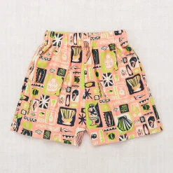 Cabana Short in Flamingo Collection by Misha & Puff - Last Ones In Stock - 4-8 Years