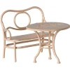 Café Set (Big) in Pale Pink (Mouse Size) by Maileg