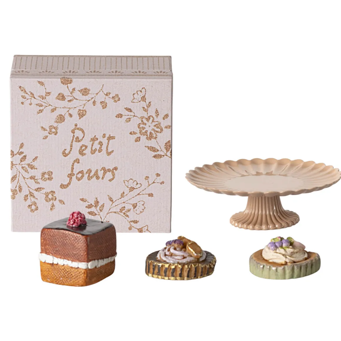 Cakes & Cake Stand Set (Mini) by Maileg
