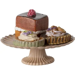 Cakes & Cake Stand Set (Mini) by Maileg