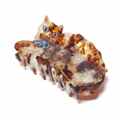 Calico Kitty Hair Claw by Winona Irene