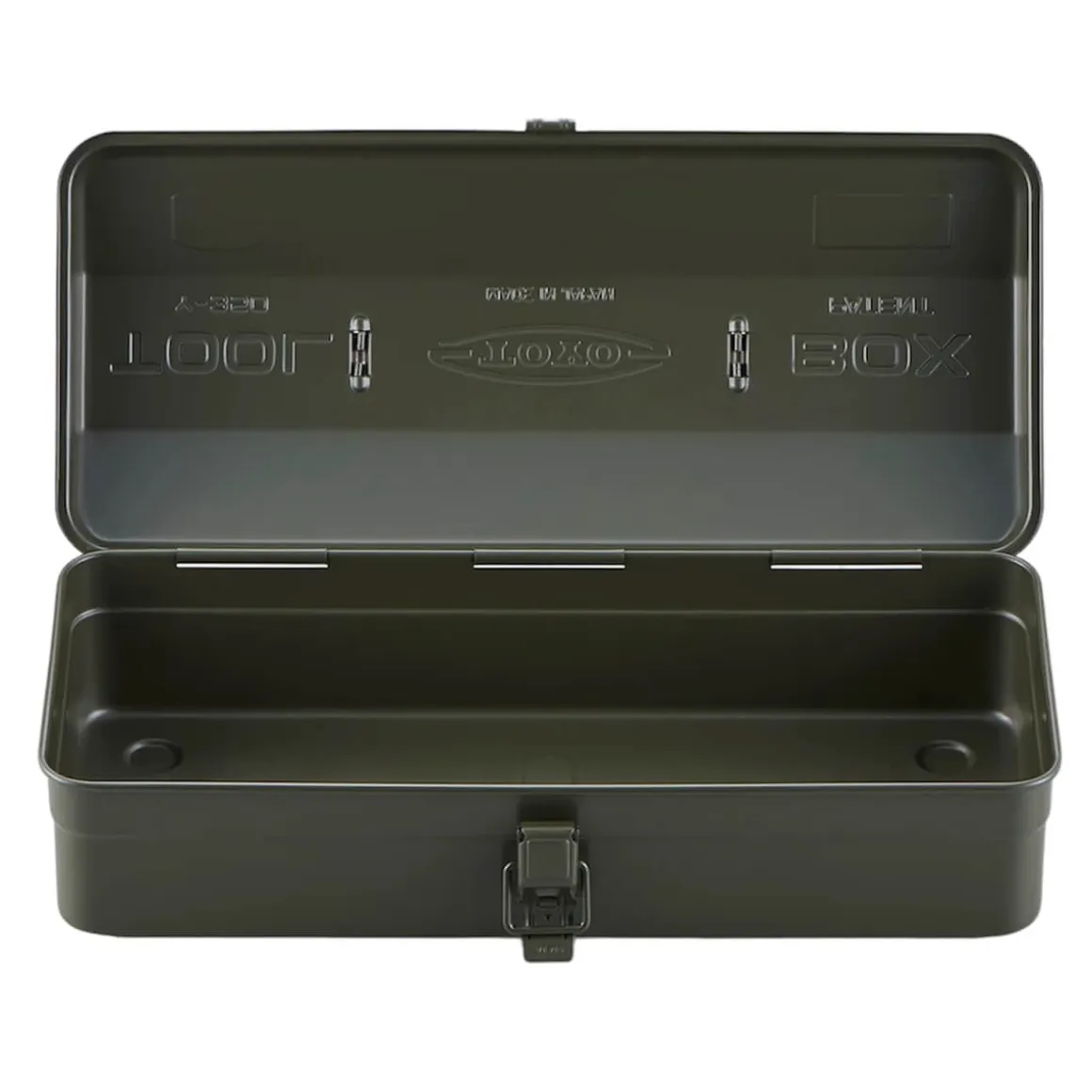 Camber Top Tool Box in Moss Green by Toyo Steel