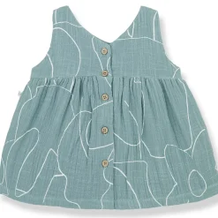Camelia Dress in Shark by 1+ in the Family - Last One In Stock - 6 Months