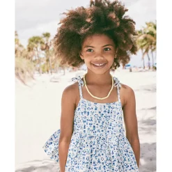 Camilla Tank in Marzipan Country Walk by Misha & Puff - Last Ones In Stock - 4-6 Years