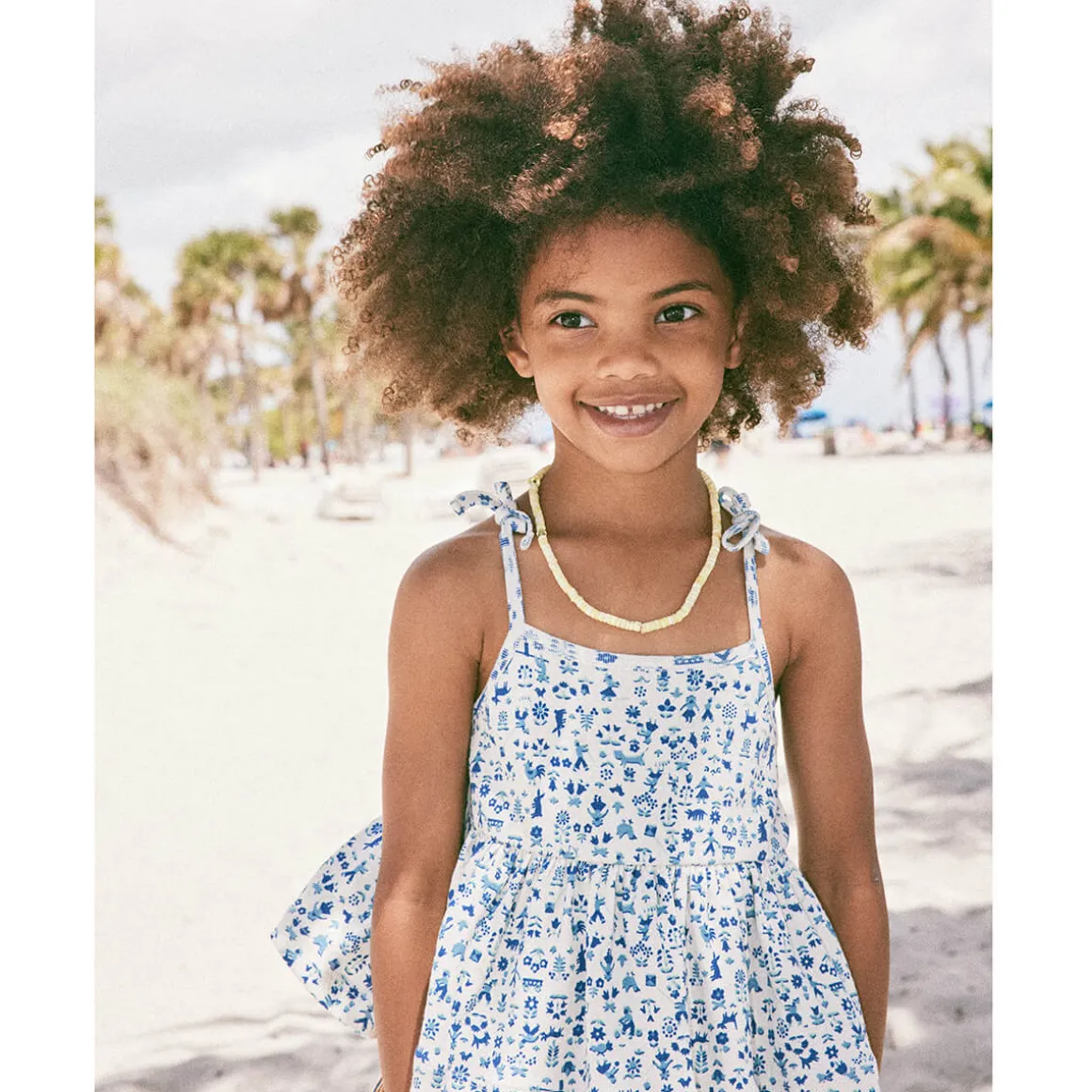 Camilla Tank in Marzipan Country Walk by Misha & Puff - Last Ones In Stock - 4-6 Years