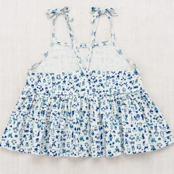 Camilla Tank in Marzipan Country Walk by Misha & Puff - Last Ones In Stock - 4-6 Years