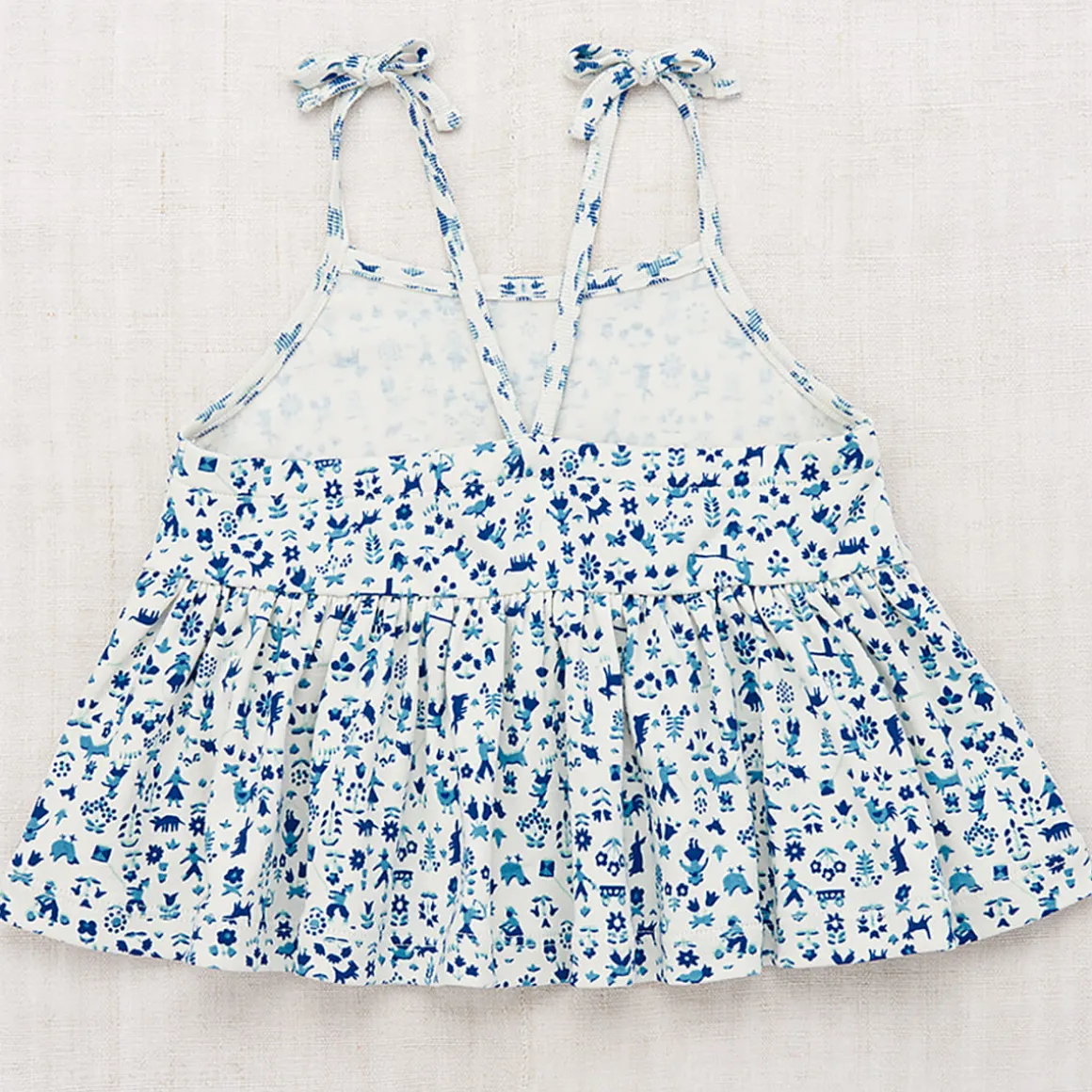 Camilla Tank in Marzipan Country Walk by Misha & Puff - Last Ones In Stock - 4-6 Years
