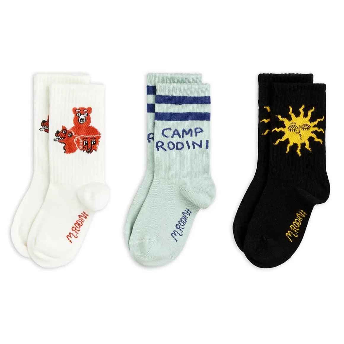 Camp Rodini Socks (3 Pack) by Mini Rodini