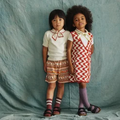 Camp Shorts in Dacha Stripe by Misha & Puff - Last Ones In Stock - 5-8 Years