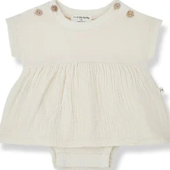 Candela Romper in Ivory by 1+ in the Family - Last Ones In Stock - 3-12 Months