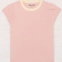Cap Sleeve Tee in Parfait by Misha & Puff