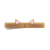 Caramel Kitty Bar Hair Clip by Hello Sakura