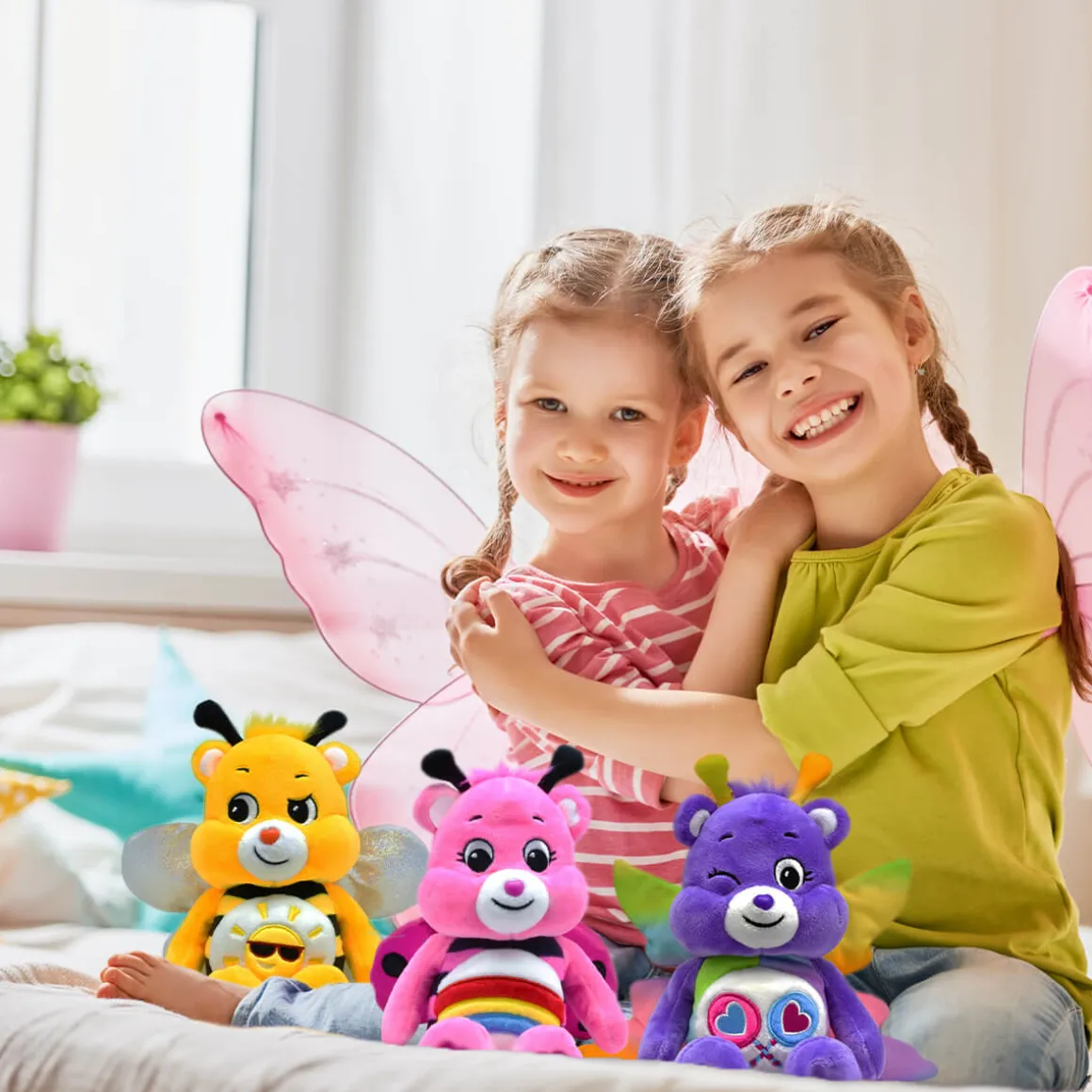 Care Bears Bee Funshine Bear Small (9") by Hasbro