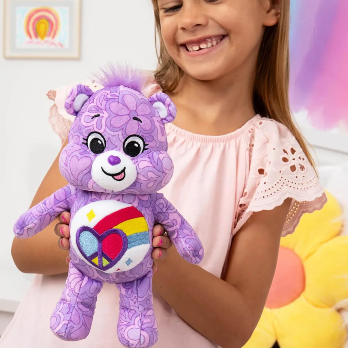 Care Bears Peaceful Heart Bear Small (9") by Hasbro