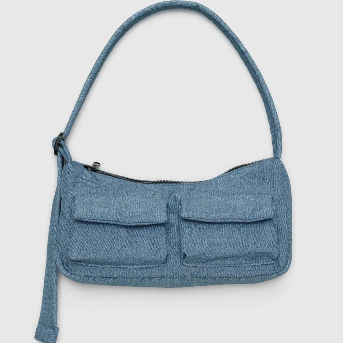 Cargo Shoulder Bag in Digital Denim by Baggu