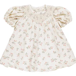 Carina Dress in Strawberries by Quincy Mae