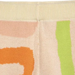 Carnival Print Jacquard Knitted Shorts by Bobo Choses Womenswear - Last One In Stock - Large