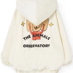 Carp Kids Jacket in White by The Animals Observatory
