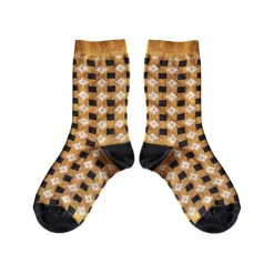Castell Short Socks in Sienna by Mabli