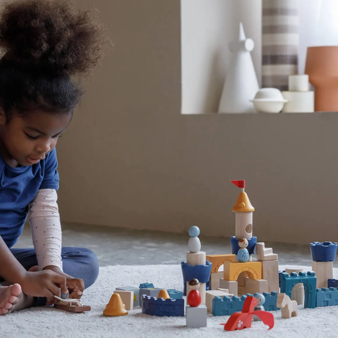 Castle Blocks - Orchard Collection - by PlanToys